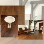 Antique Distressed Bourdeaux